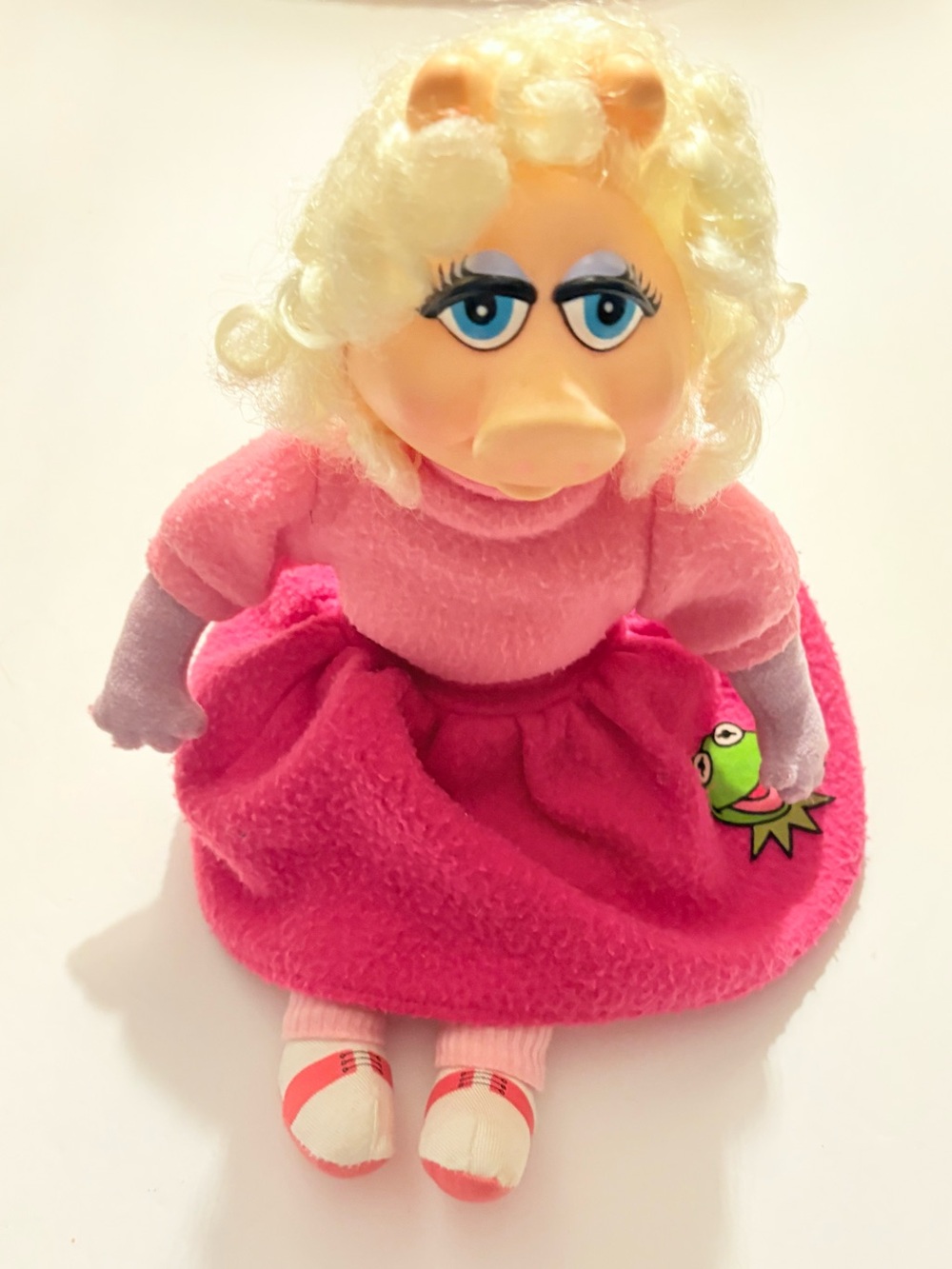 Miss Piggy Plush Doll - Pink Dress Kids Toy